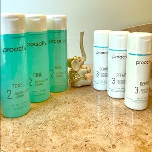 3 Proactiv Toner & 3 Proactiv Repair.